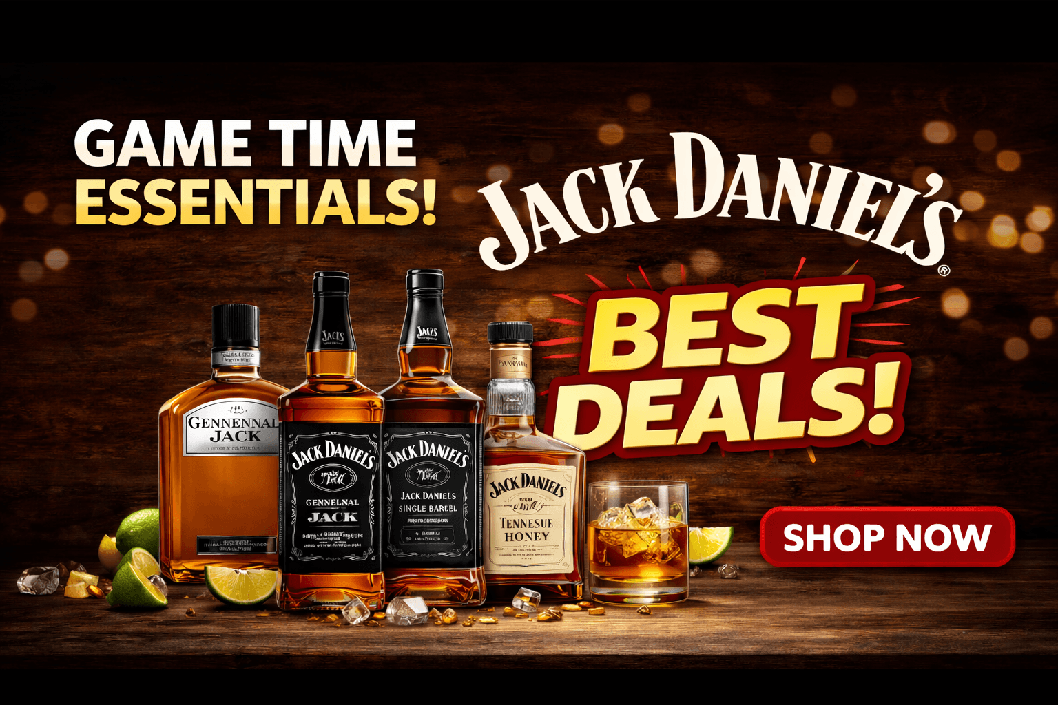 Jack Daniel's promotion banner
