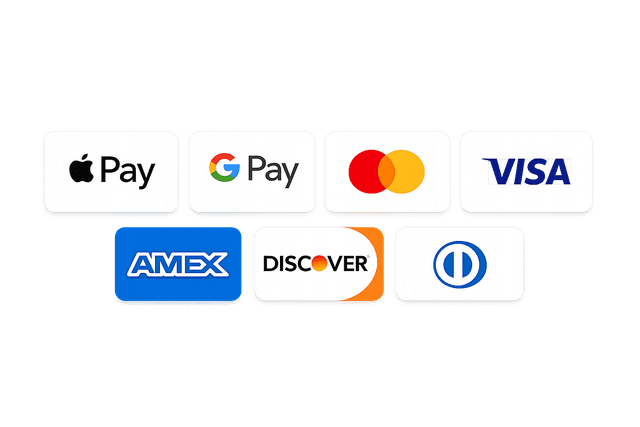 Accepted payment methods