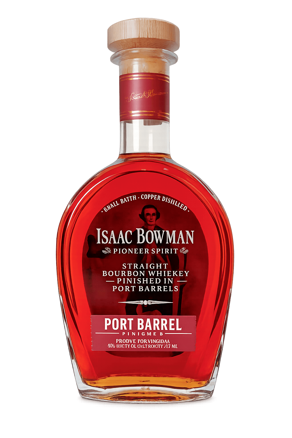 Isaac Bowman Port Finished Straight Bourbon
