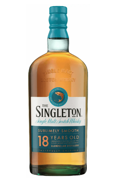Singleton of Glendullan 18 Year Single Malt Scotch